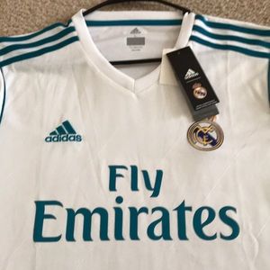 NWT adidas Real Madrid soccer jersey